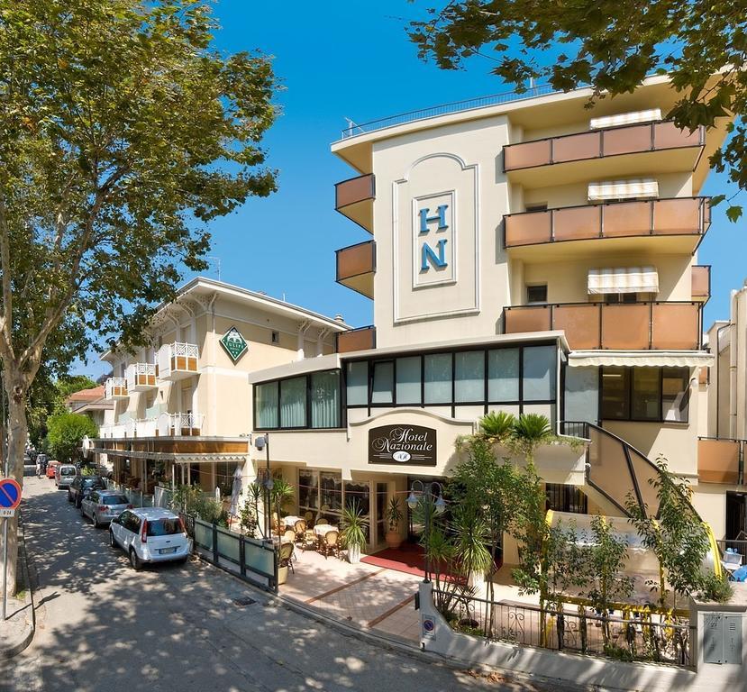 Hotel Tulipe Nazionale Riccione Exteriör bild